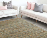 8' X 10' Natural Hand Woven Area Rug - Homeroots - Flyclothing LLC