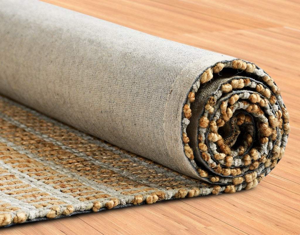 5' X 8' Natural Hand Woven Area Rug - Homeroots - Flyclothing LLC