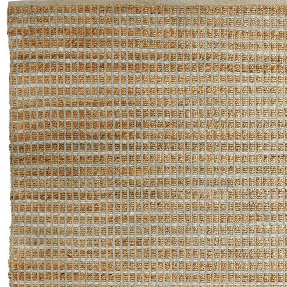 8' X 10' Natural Hand Woven Area Rug - Homeroots - Flyclothing LLC