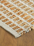 9' X 12' Gray Grid Farmhouse Area Rug - Homeroots - Flyclothing LLC