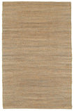 5' X 8' Natural Hand Woven Area Rug - Homeroots