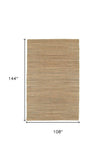9' X 12' Tan and Gray Boho Chic Area Rug - Homeroots - Flyclothing LLC