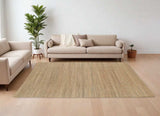 9' X 12' Tan and Gray Boho Chic Area Rug - Homeroots - Flyclothing LLC