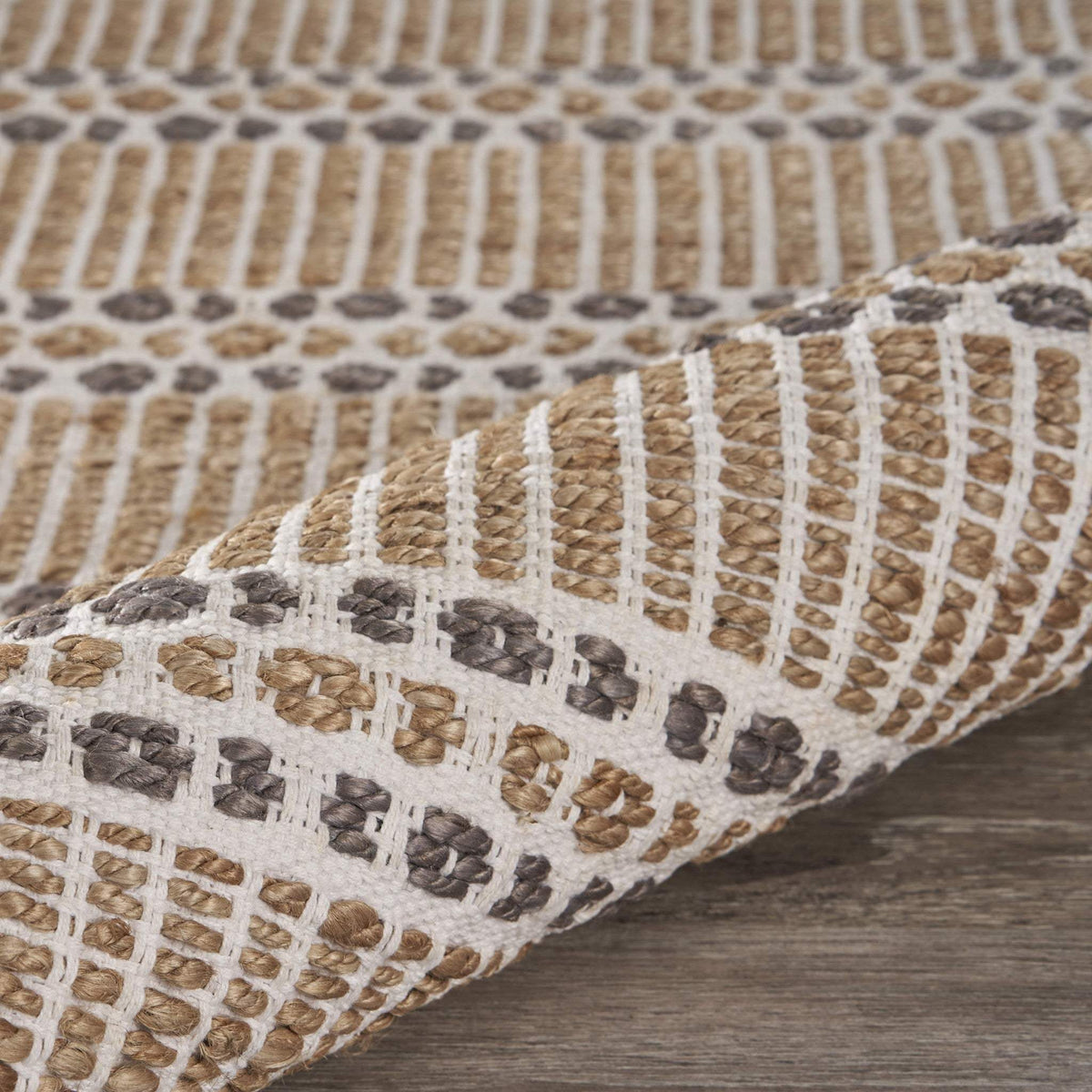 5' X 8' Natural Hand Woven Area Rug - Homeroots - Flyclothing LLC