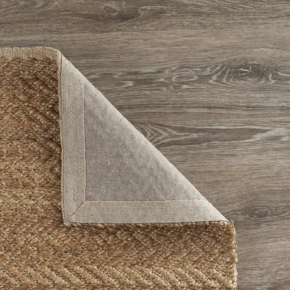 9' X 12' Natural Hand Woven Area Rug - Homeroots - Flyclothing LLC