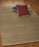9' X 12' Natural Hand Woven Area Rug - Homeroots - Flyclothing LLC