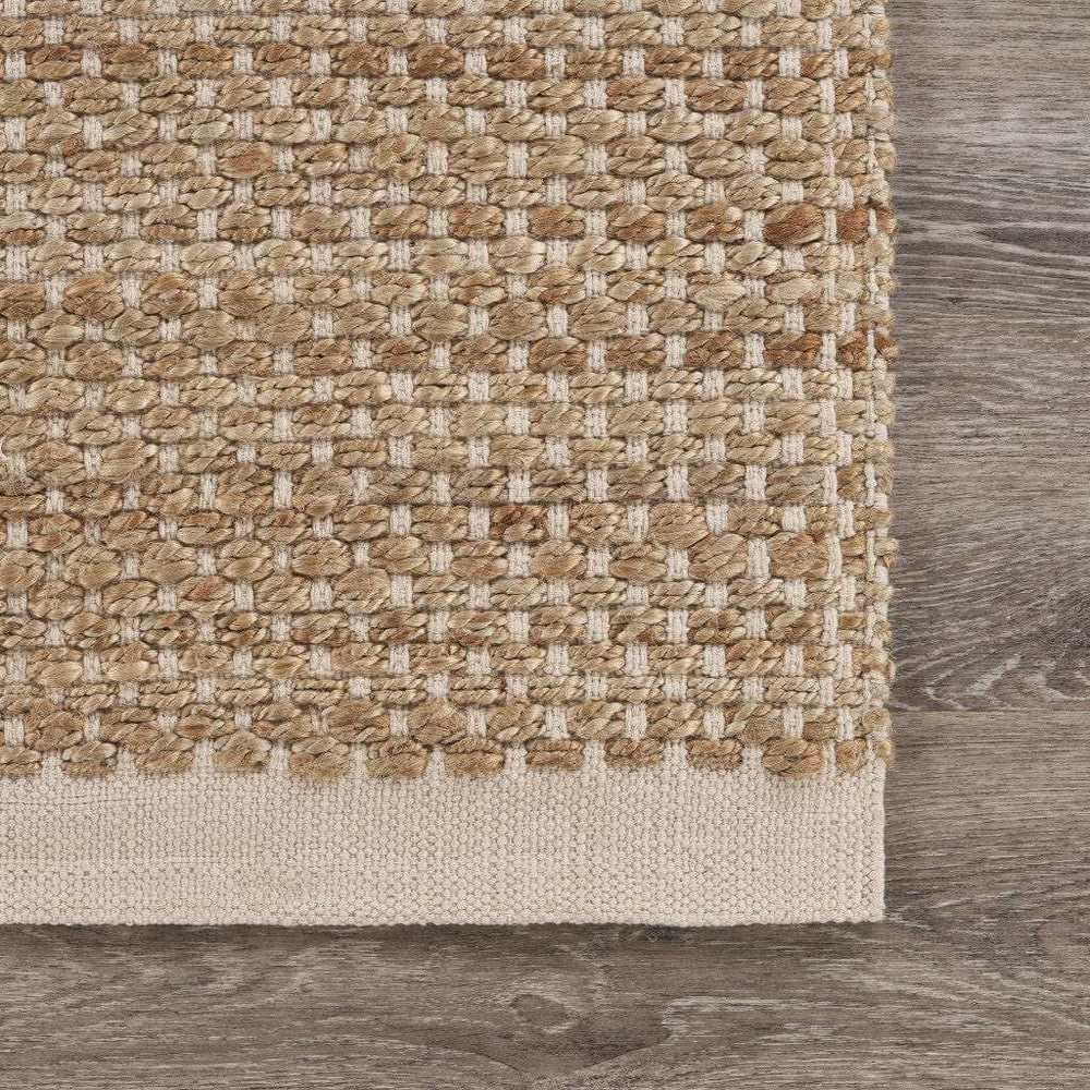 8' X 10' Tan Hand Loomed Area Rug - Homeroots - Flyclothing LLC