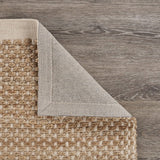 9' X 12' Tan Hand Loomed Area Rug - Homeroots