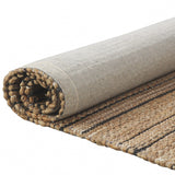 5' X 8' Tan Kilim Flatweave Handmade Area Rug - Homeroots