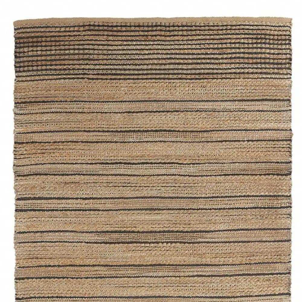 8' X 10' Tan Kilim Flatweave Handmade Area Rug - Homeroots - Flyclothing LLC