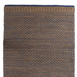 9' X 12' Tan and Blue Detailed Lattice Area Rug - Homeroots - Flyclothing LLC