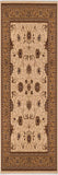 15' Runner Beige and Ivory Oriental Power Loom Runner Rug - Homeroots - Flyclothing LLC