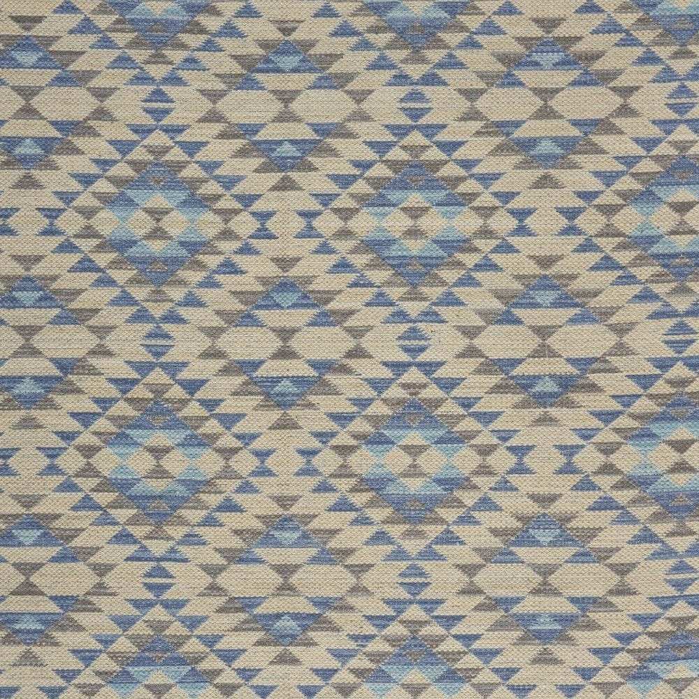 3' x 4' Blue Decorative Lattice Area Rug - Homeroots - Flyclothing LLC