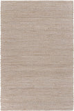 5' X 8' Natural Bleached Contemporary Area Rug - Homeroots