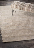 8' X 10' Natural Bleached Contemporary Area Rug - Homeroots