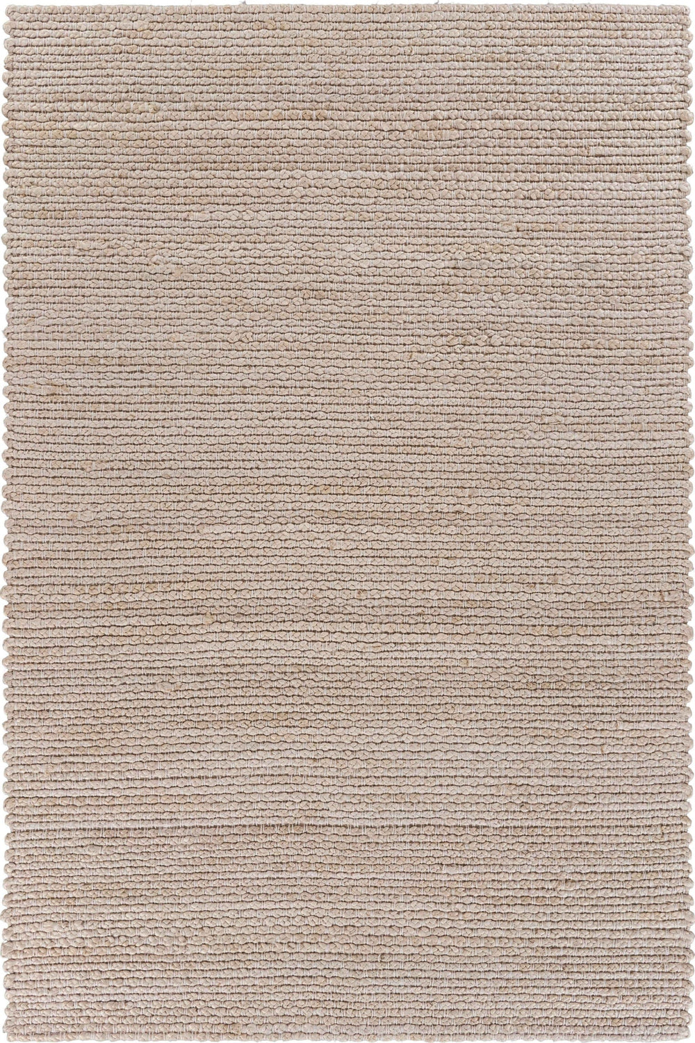 9' X 12' Natural Bleached Contemporary Area Rug - Homeroots