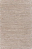 9' X 12' Natural Bleached Contemporary Area Rug - Homeroots