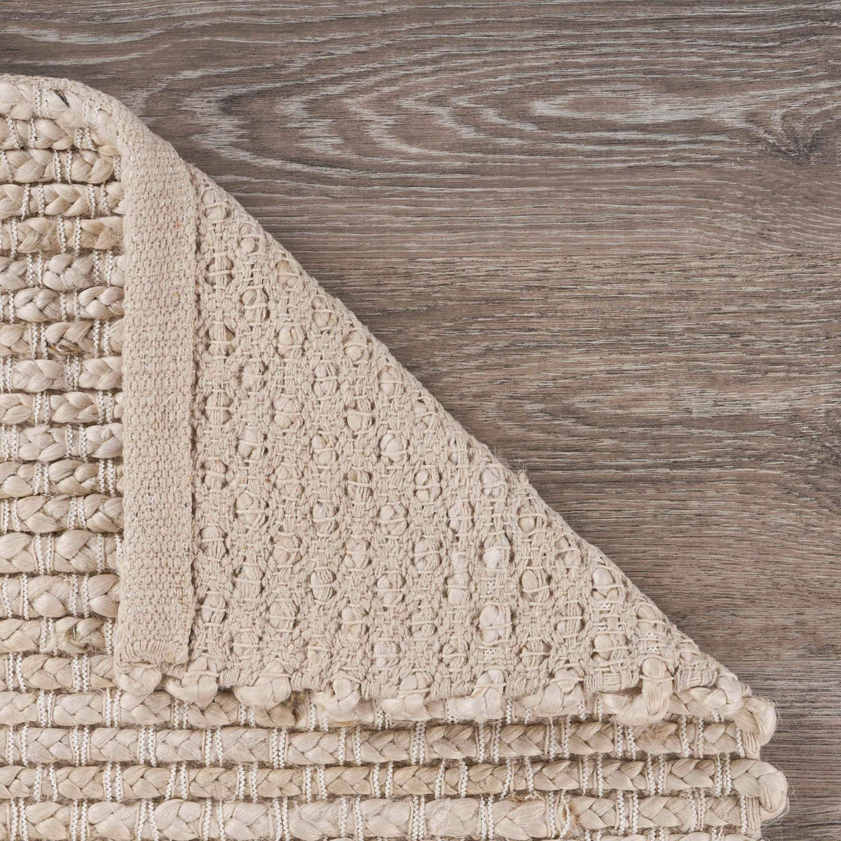 9' X 12' Natural Bleached Contemporary Area Rug - Homeroots - Flyclothing LLC