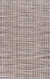 5' X 8' Brown and Beige Toned Jute Area Rug