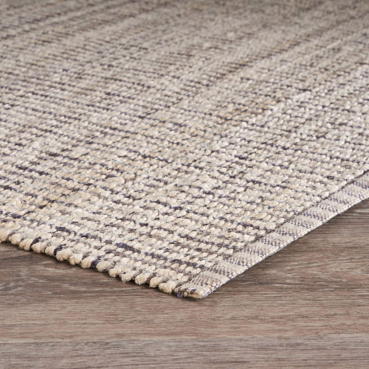 5' X 8' Brown and Beige Toned Jute Area Rug - Homeroots - Flyclothing LLC