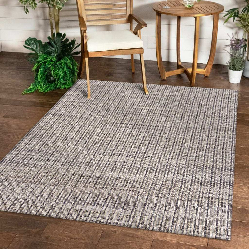 5' X 8' Brown and Beige Toned Jute Area Rug - Homeroots - Flyclothing LLC