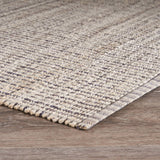 9' X 12' Brown and Beige Toned Jute Area Rug - Homeroots