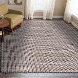 9' X 12' Brown and Beige Toned Jute Area Rug - Homeroots