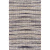 8' X 10' Brown and Gray Striped Area Rug - Homeroots - Flyclothing LLC