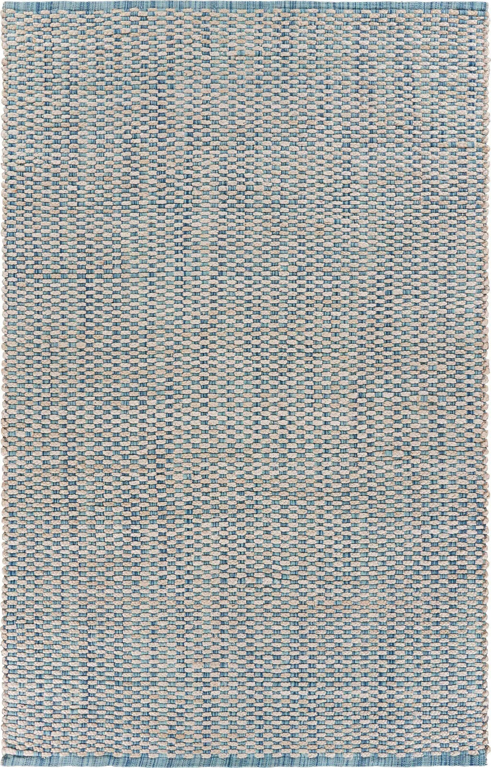 9' X 12' Blue and Beige Toned Area Rug - Homeroots - Flyclothing LLC