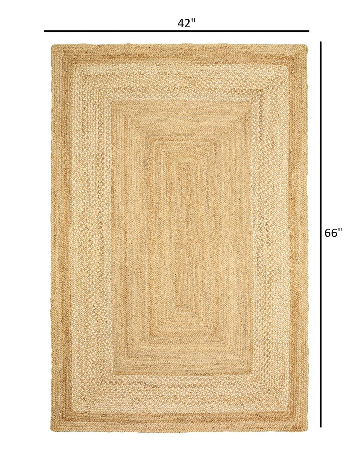 4' X 6' Classic Tan Bordered Area Rug - Homeroots - Flyclothing LLC