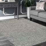 9' X 12' Ivory Wool Hand Loomed Area Rug - Homeroots - Flyclothing LLC