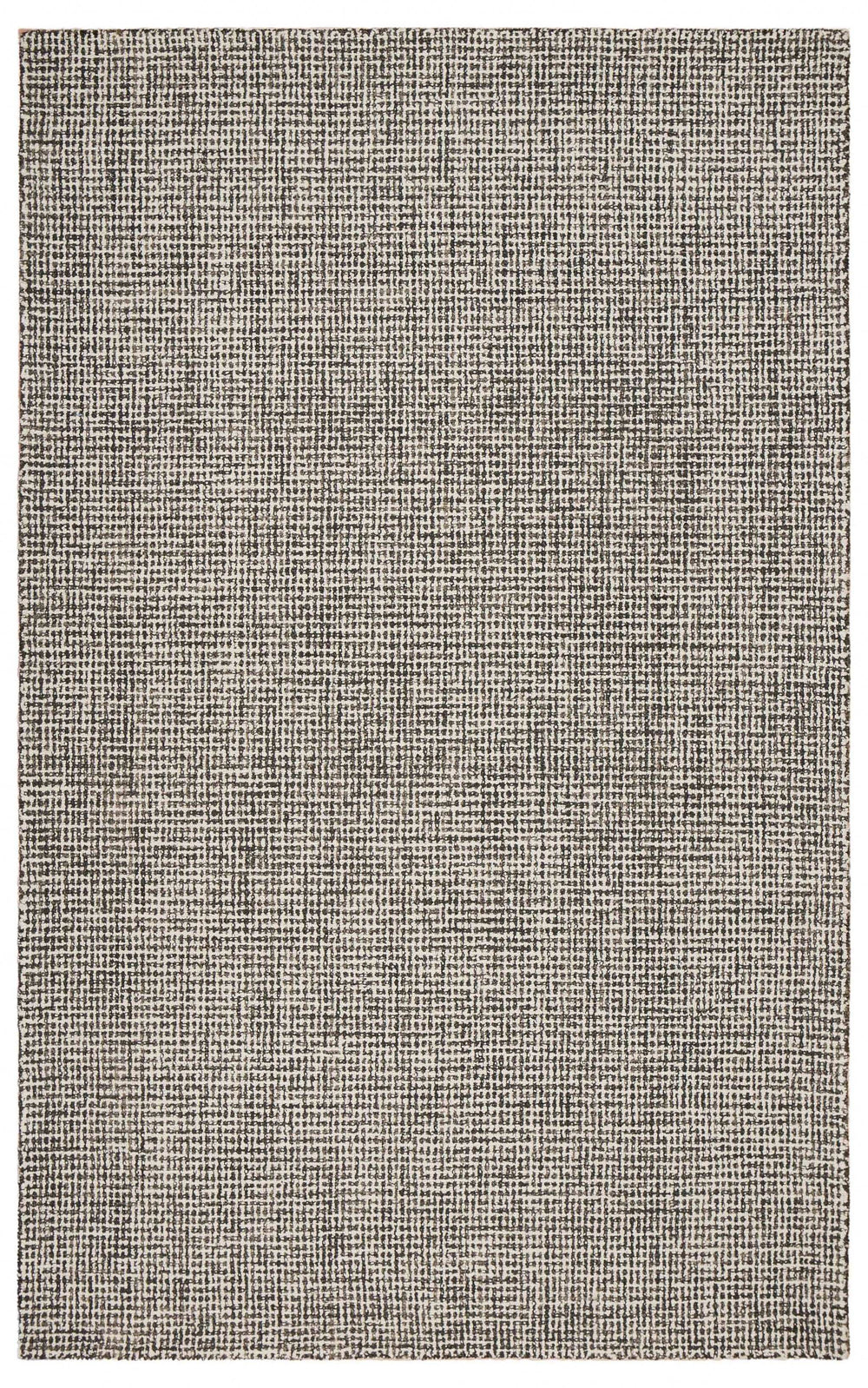 5' X 8' Gray Wool Handmade Area Rug - Homeroots - Flyclothing LLC