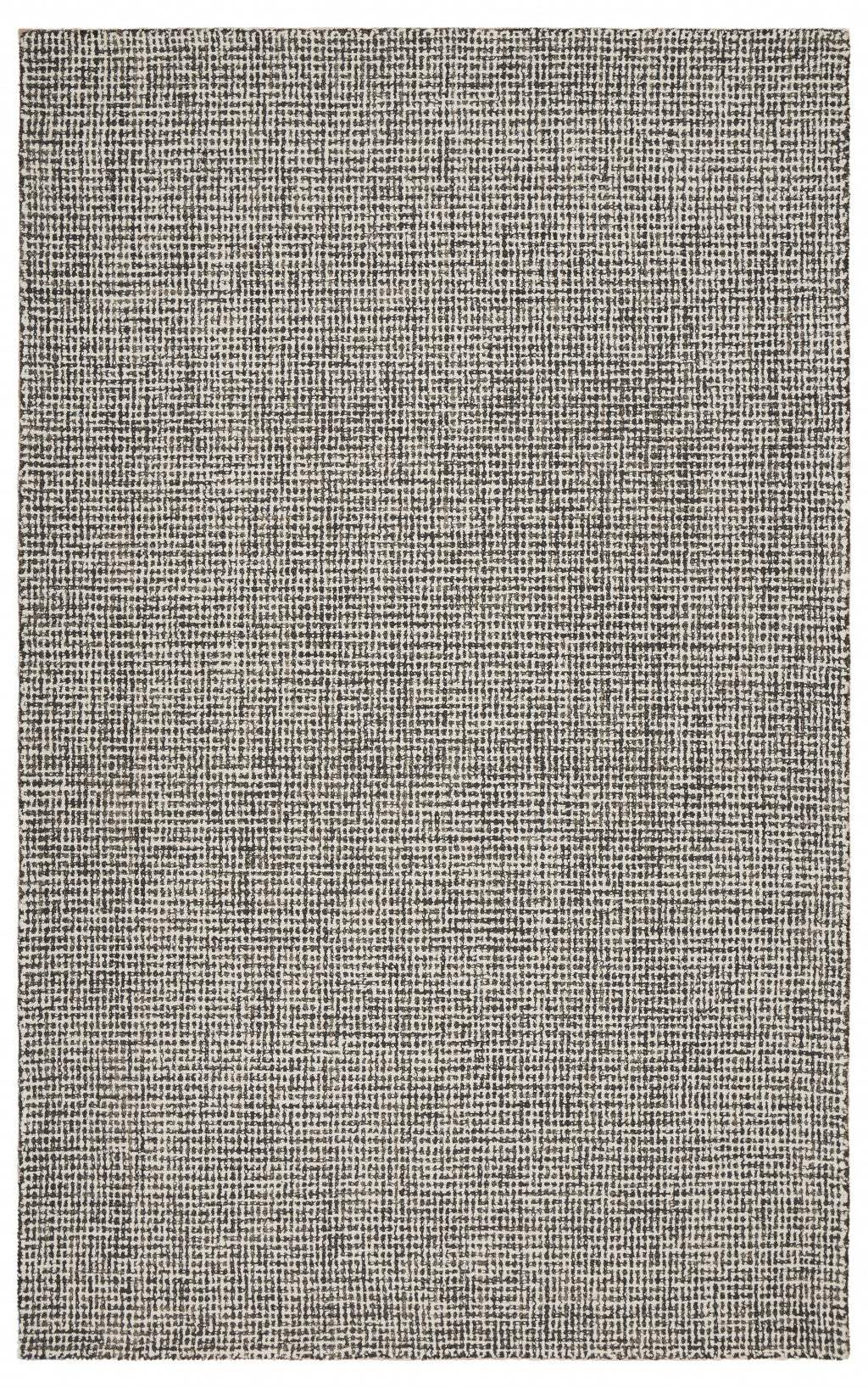 8' X 10' Gray Wool Handmade Area Rug - Homeroots - Flyclothing LLC
