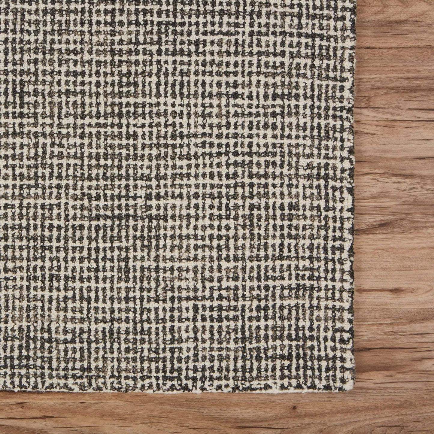 8' X 10' Gray Wool Handmade Area Rug - Homeroots - Flyclothing LLC