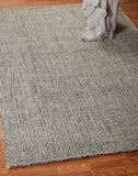 8' X 10' Gray Wool Handmade Area Rug - Homeroots - Flyclothing LLC