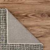 9' X 12' Gray Interwoven Maze Area Rug - Homeroots - Flyclothing LLC