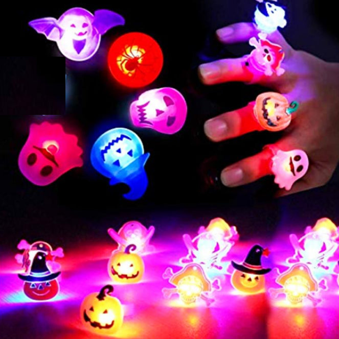 Halloween Decorations Halloween Glowing Brooch Ring - My Store - Flyclothing LLC