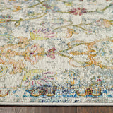 2' X 9' Beige Abstract Garden Runner Rug - Homeroots - Flyclothing LLC