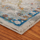 4' X 6' Beige Abstract Garden Area Rug - Homeroots - Flyclothing LLC