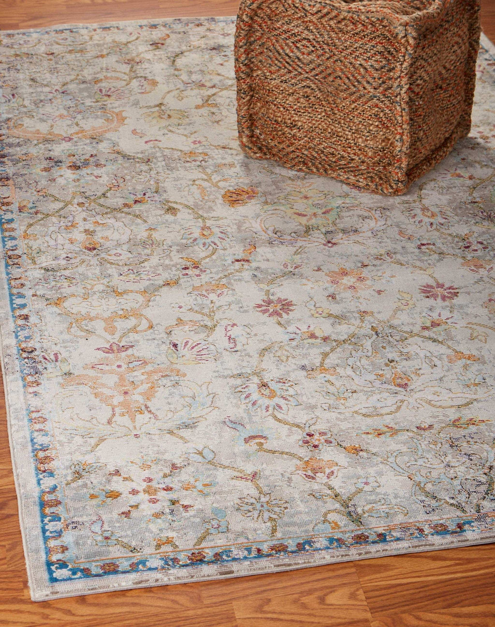 4' X 6' Beige Abstract Garden Area Rug - Homeroots - Flyclothing LLC
