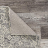 3' x 5' Gray Floral Finesse Area Rug - Homeroots - Flyclothing LLC