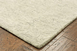 9' X 12' Light Green Floral Paradise Area Rug - Homeroots