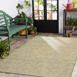 9' X 12' Light Green Floral Paradise Area Rug - Homeroots - Flyclothing LLC