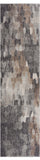 2' X 8' Beige Cobblestone Pattern Runner Rug - Homeroots