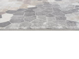 7' X 10' Beige Cobblestone Pattern Area Rug - Homeroots