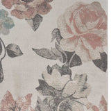 8' X 10' Pink and Ivory Area Rug - Homeroots - Flyclothing LLC