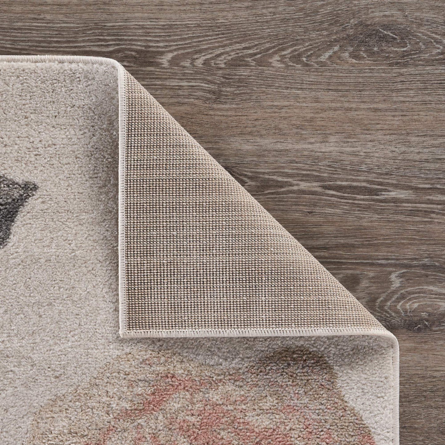 8' X 10' Pink and Ivory Area Rug - Homeroots - Flyclothing LLC