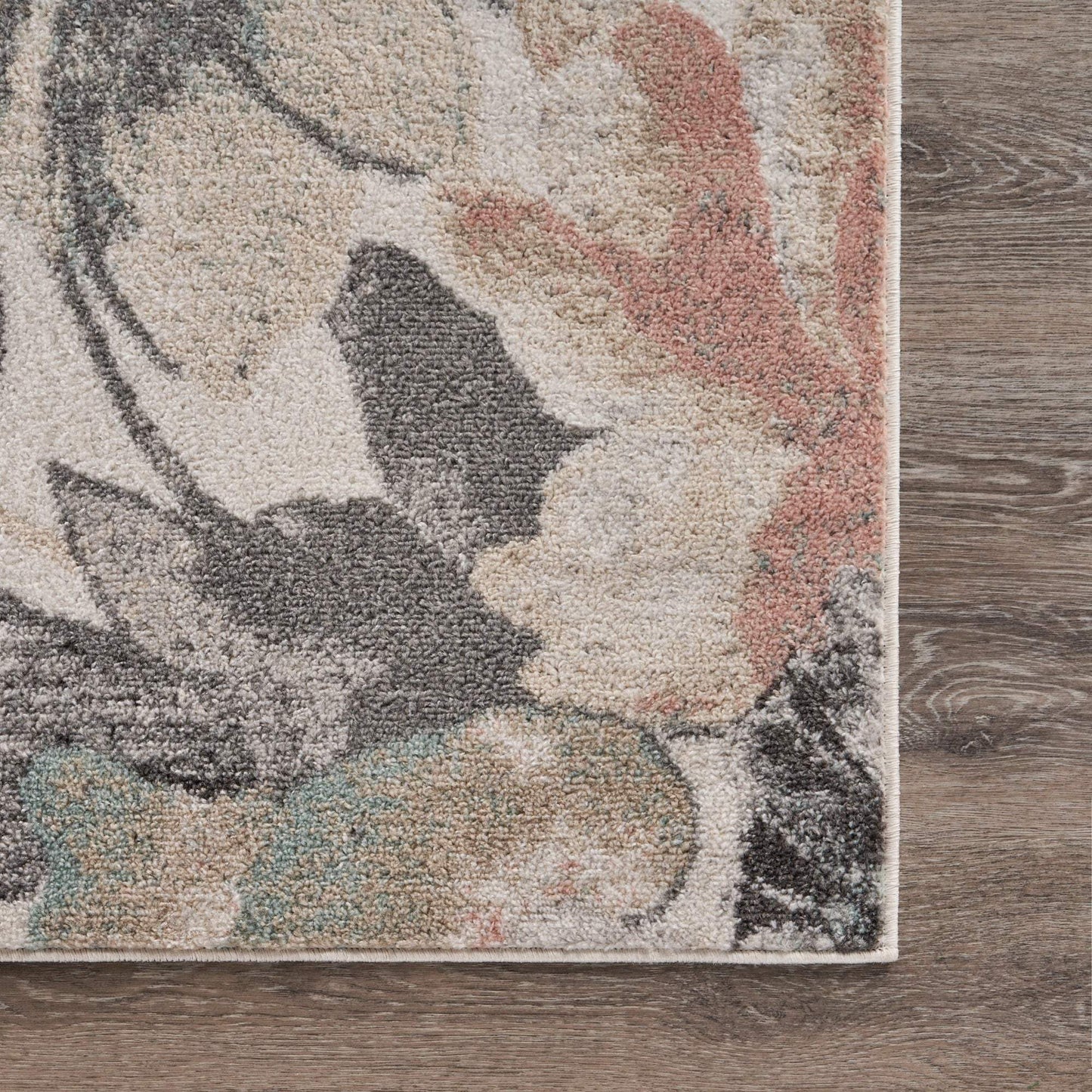 8' X 10' Pink and Ivory Area Rug - Homeroots - Flyclothing LLC