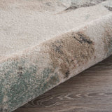 8' X 10' Ivory Soft Floral Artwork Area Rug - Homeroots - Flyclothing LLC