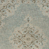 5' X 8' Blue Wool Hand Tufted Area Rug - Homeroots - Flyclothing LLC